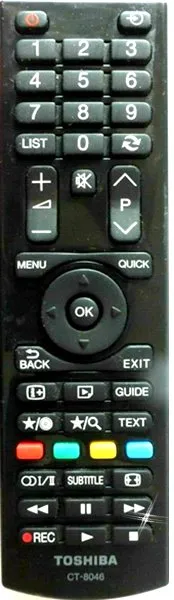 DALJINSKI TOSHIBA CT8046 - daljinski upravljač za toshiba tv ct8046