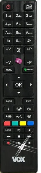 DALJINSKI VOX RC4876 - daljinski upravljač za vox tv