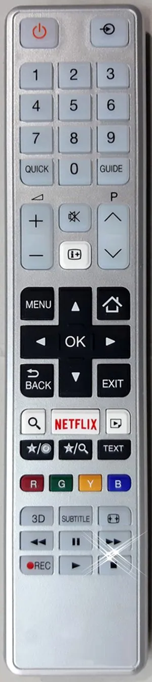 DALJINSKI TOSHIBA CT8054 - daljinski upravljač za toshiba tv ct8054