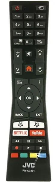DALJINSKI JVC RM-C3331 - daljinski upravljač za jvc tv