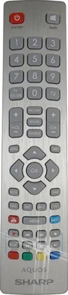 DALJINSKI SHARP RMC003 - daljinski upravljač za sharp tv aquos