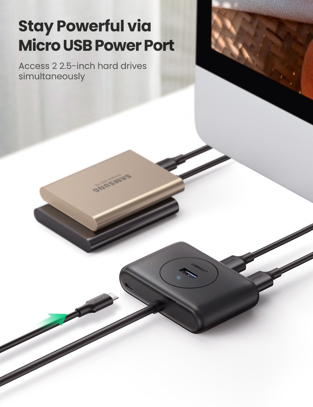 USB HUB CR113-4/1 - 