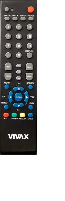 DALJINSKI VIVAX LCD6a - daljinski upravljač za vivax tv
