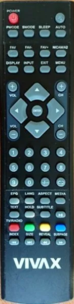 DALJINSKI VIVAX TV2250 - daljinski upravljač za vivax tv