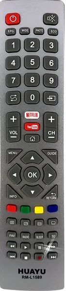 DALJINSKI SHARP RM-L1589Hu - daljinski upravljač za sharp tv