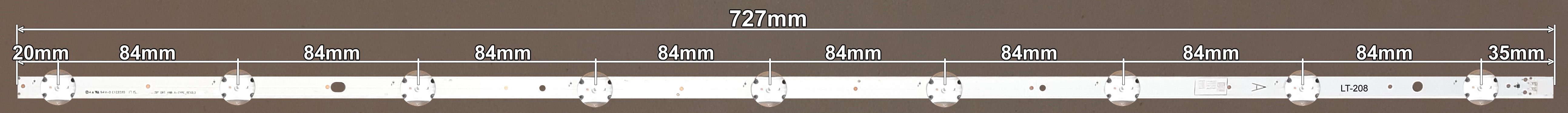 LED BAR-JVC39AB - VES390WNDA-2D-N11
