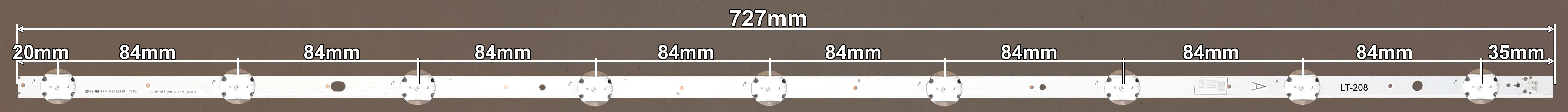 LED BAR-JVC39AB - VES390WNDA-2D-N11