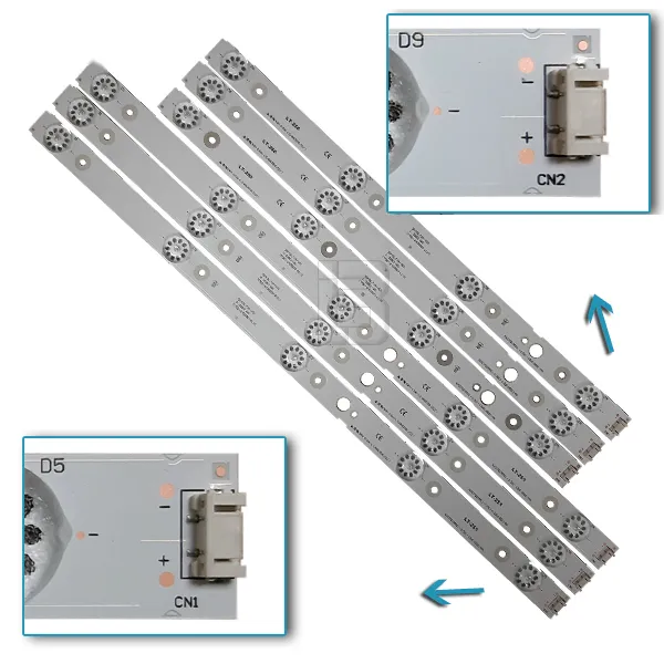 LED BAR-TESLA43LR - 7750-643000-L110