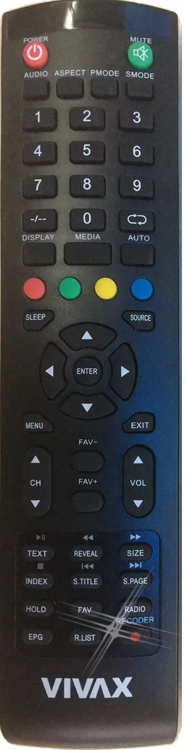 DALJINSKI VIVAX LCD5or - daljinski upravljač za vivax tv