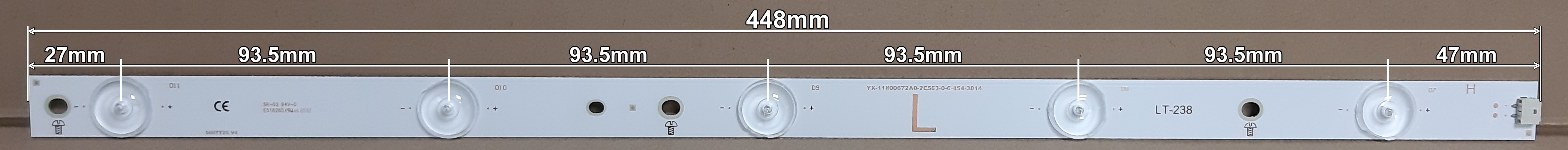 LED BAR-PHILIPS50LR - 