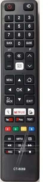 DALJINSKI TOSHIBA CT8069 - daljinski upravljač za toshiba tv ct8069