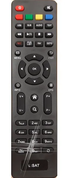 DALJINSKI DVB-T2LSAT - 