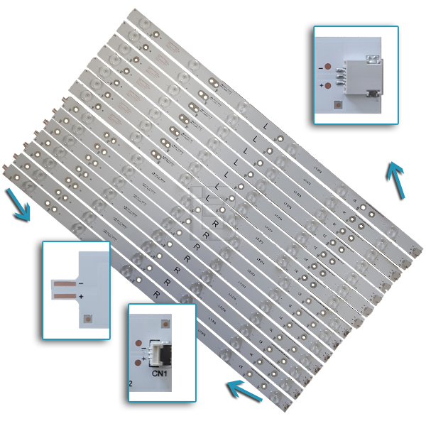 LED BAR-PHILIPS49LR -  L8T46V5VW000 49AEL-2-L D