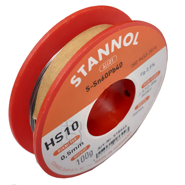 TINOL 0.5/100HS10 - kalaj stannol hs10