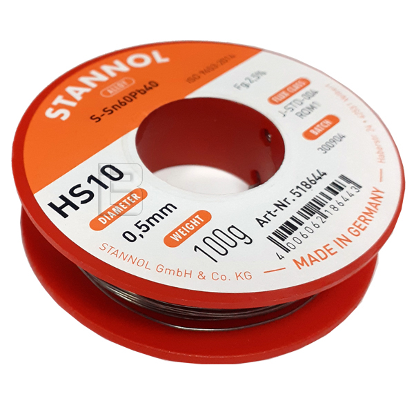 TINOL 0.5/100HS10 - tinol stannol 