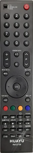 DALJINSKI TOSHIBA RM-D759Hu - daljinski upravljač za toshiba tv