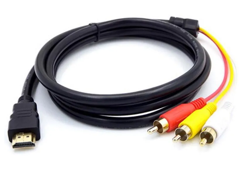 HDMI-RCAx3 KABL/1.5 - hdmi na cinc