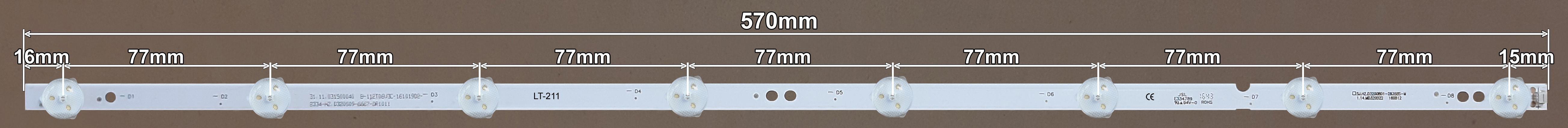 LED BAR-ADLER32-7 - 