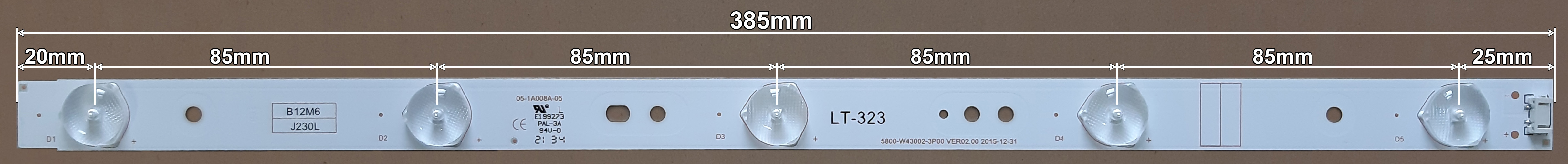 LED BAR-TESLA431 - 