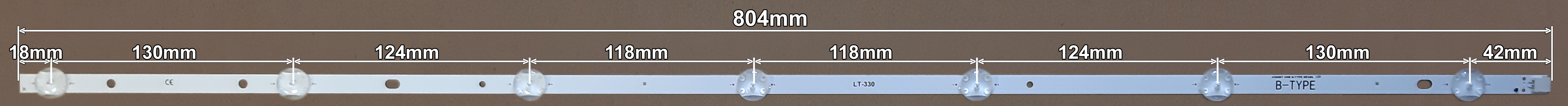 LED BAR-VOX43ABT - 
