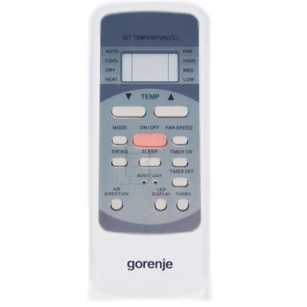 DALJINSKI KLIMA GORENJE - daljinski upravljač za klimu gorenje