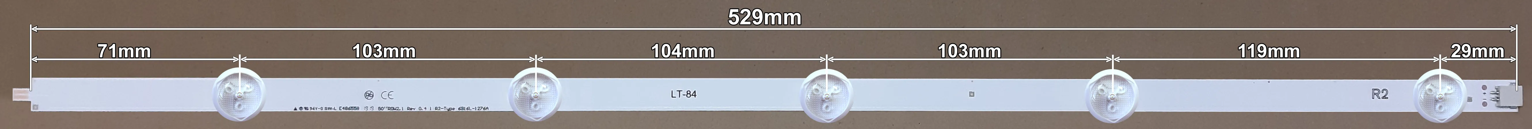 LED BAR-LG50LLRR - 