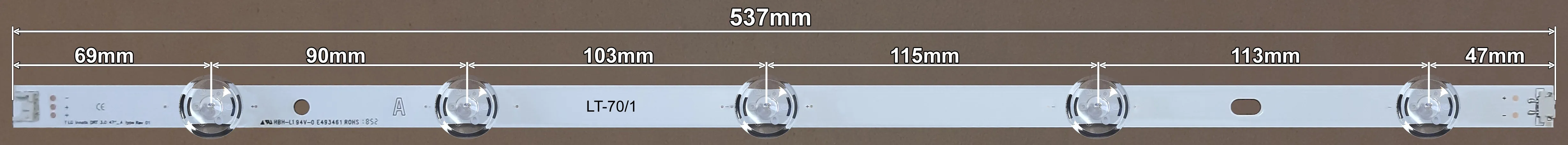 LED BAR-LG47ABx8 - DRT 3.0 47