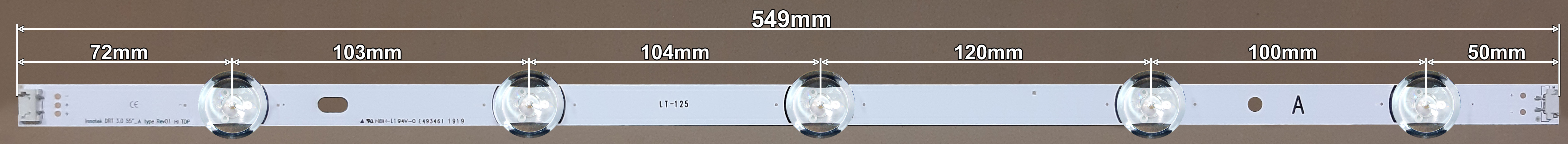 LED BAR-LG55AB - 