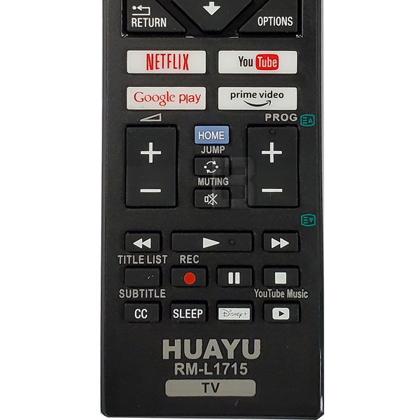 DALJINSKI SONY RM-L1715Hu - daljinski upravljač za sony netflix tv