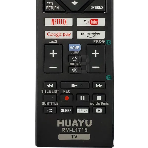 DALJINSKI SONY RM-L1715Hu - daljinski upravljač za sony netflix tv