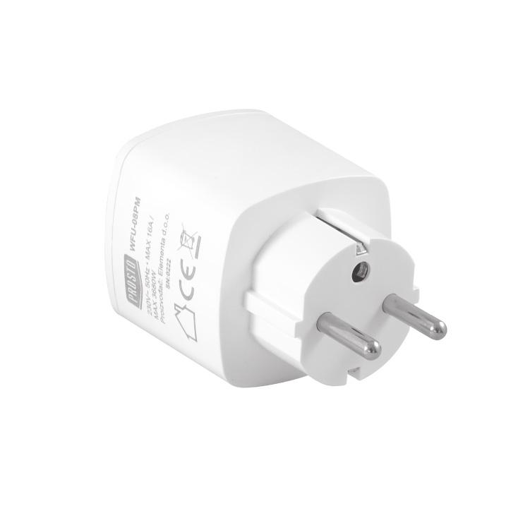 UTIČNICA SMART WFU-08PM - wifi uticnica sa meracem potrosnje