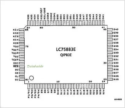 LC75883E IC KOLO - 