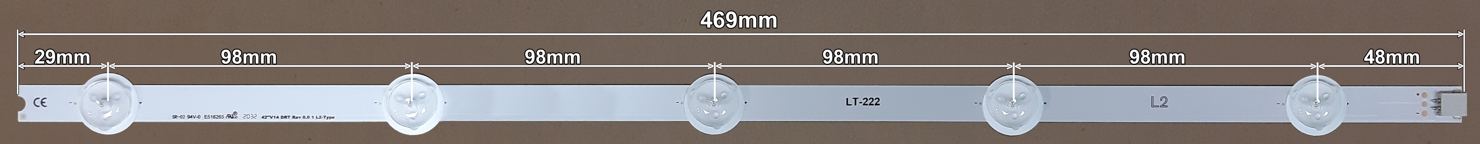 LED BAR-PHILIPS42RL - 