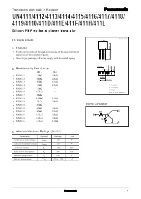 UN4112TA TRANZISTOR - 