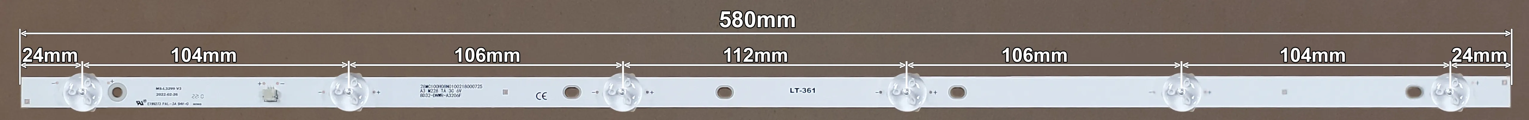 LED BAR-FOX32-5 - traka za fox tv