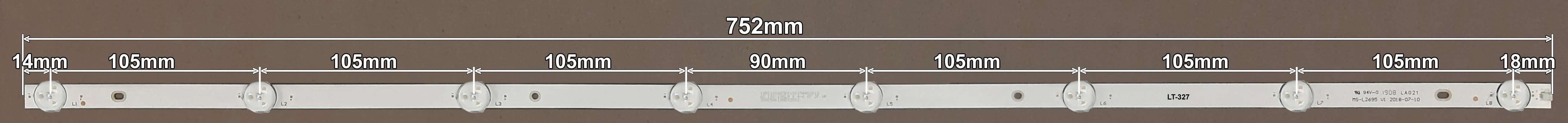 LED BAR-FOX40-4 - 308054019NDTZ002