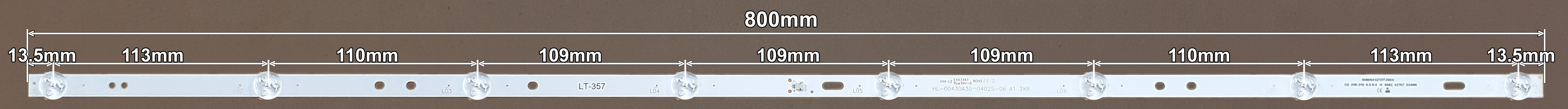 LED BAR-FOX43-2 - led traka fox
