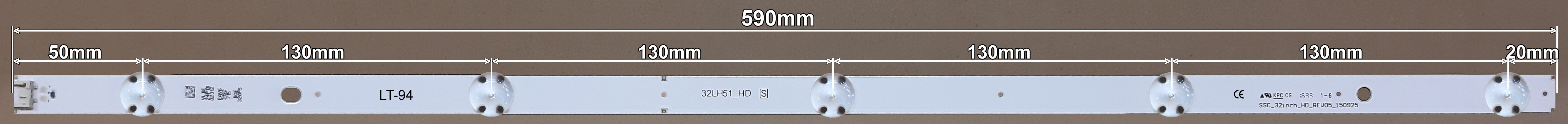 LED BAR-LG32HD - HC320DXN-ABNS4-5112