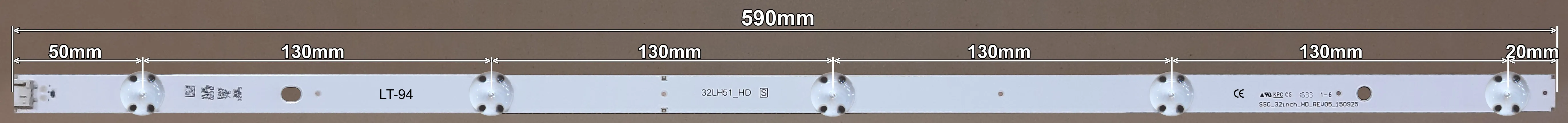 LED BAR-LG32HD - HC320DXN-ABNS4-5112