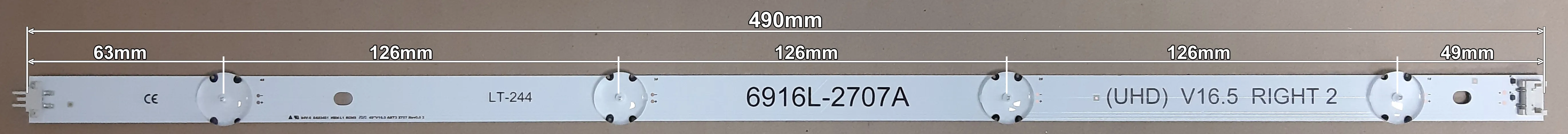 LED BAR-LG49UHDL - 6916L-2705A