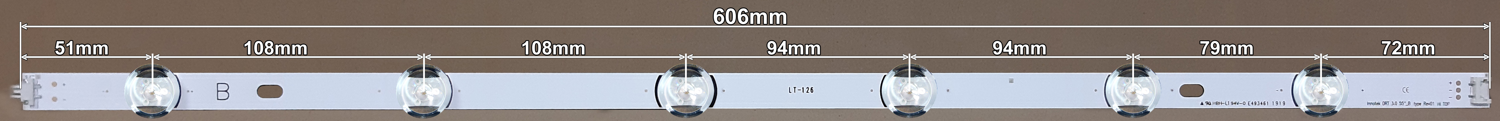LED BAR-LG55AB - 