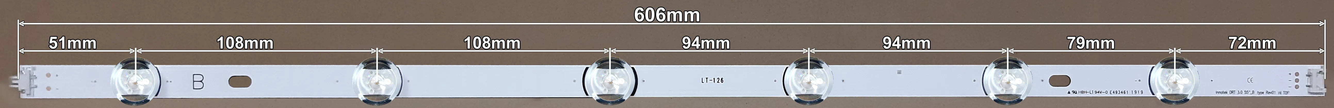 LED BAR-LG55AB - 