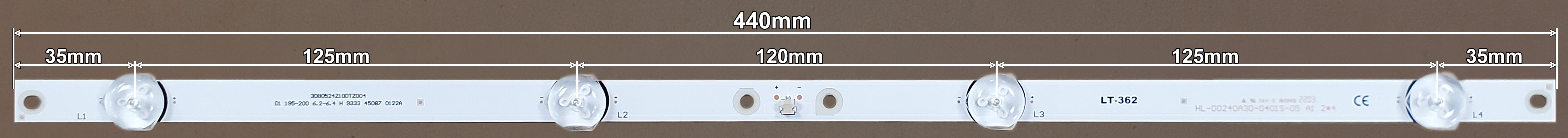 LED BAR-TESLA24 - 3080524Z10DTZ004