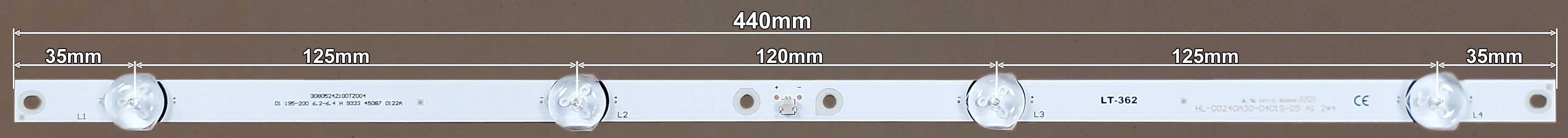 LED BAR-TESLA24 - 3080524Z10DTZ004
