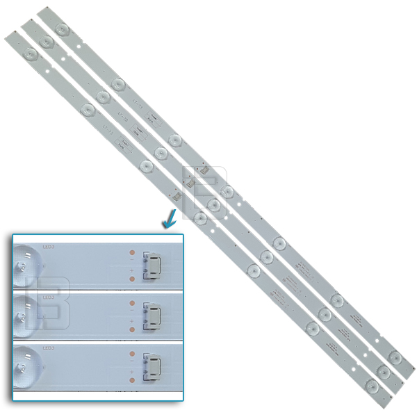 LED BAR-TESLA32-1 -  05-2002-04A HBH-L1 94V-0 R493461