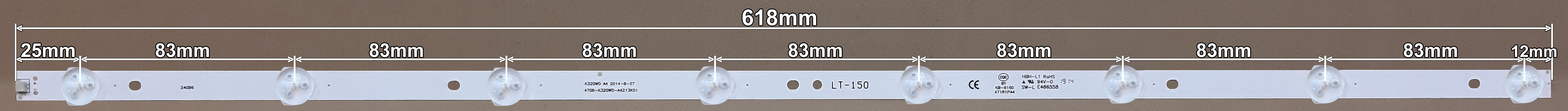 LED BAR-TESLA32-2 - 