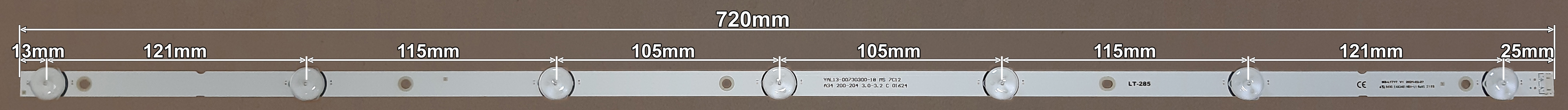 LED BAR-TESLA40-1 - SDL400FY(QD0-C07)(03)