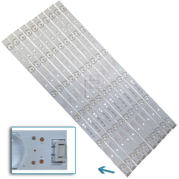 LED BAR-TESLA49 - 5800-W49001-1P00 VER02.00