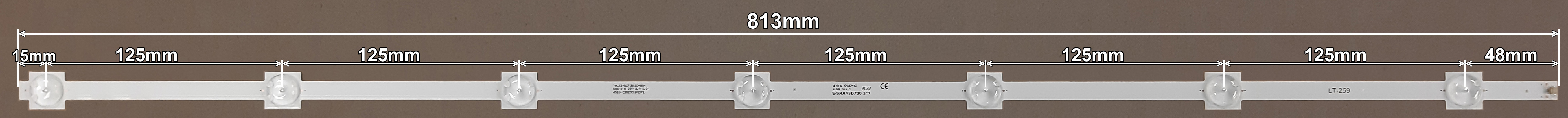 LED BAR-VIVAX43-1 - traka yal za vivax