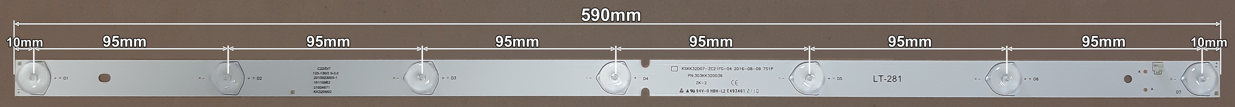 LED BAR-VOX32-6 - led traka za vox tv